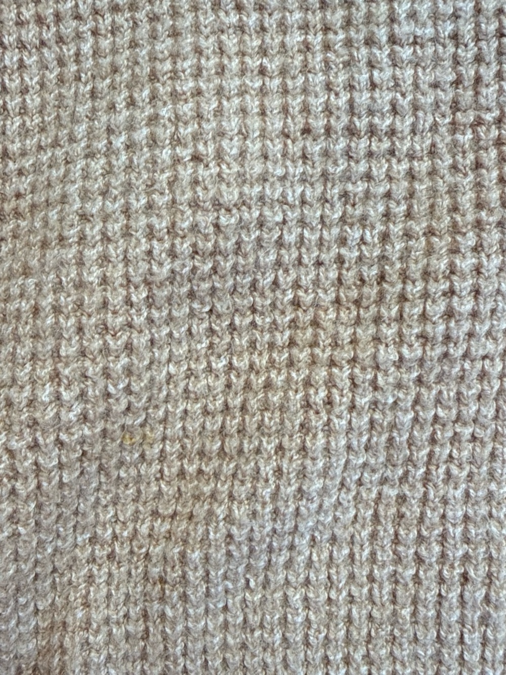 Aerie Cozy Waffle-Knit Mock Neck fisherman Sweater - Camel - Picture 4 of 7